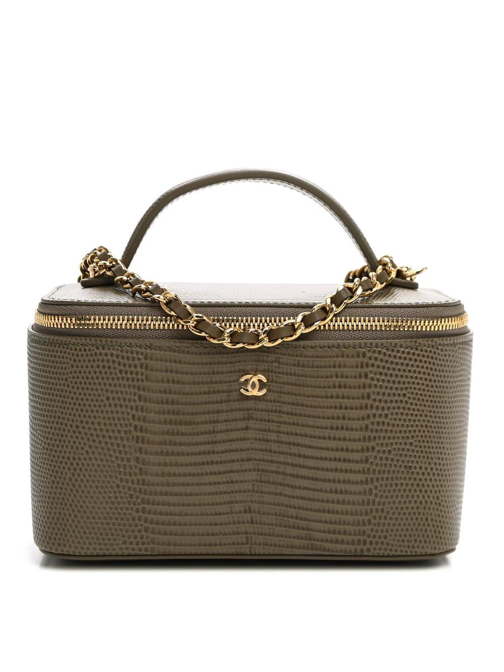 Chanel Calfskin Lizard Embossed Top #320364C59B